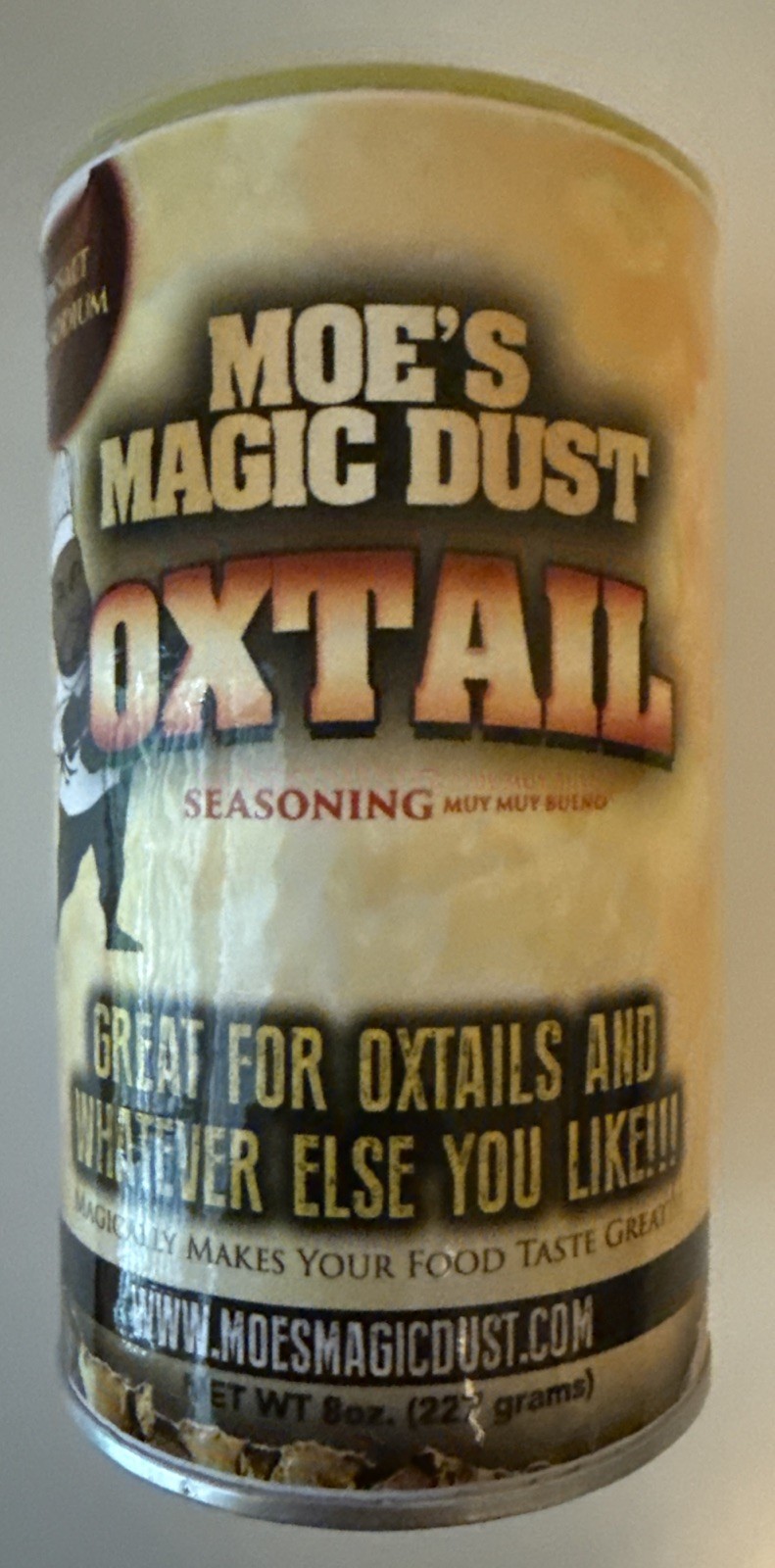 Mod’s Magic Dust Oxtail Seasoning 8oz, 227g.