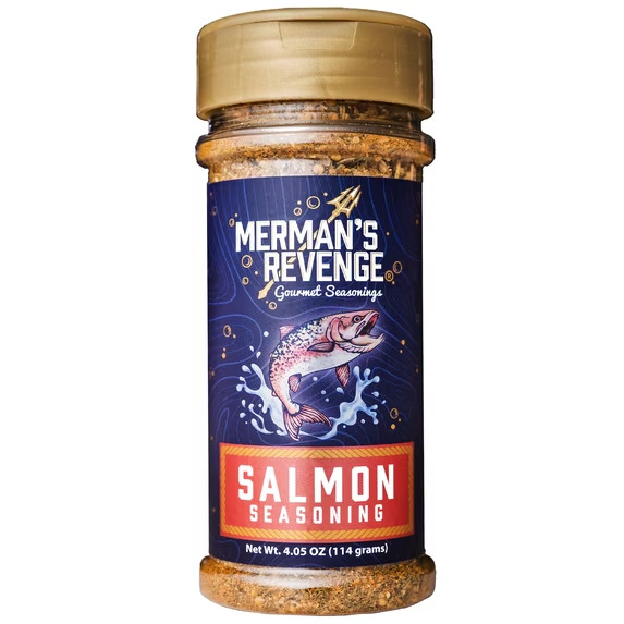 Merman’s Revenge Salmon Seasoning, 4.05 oz