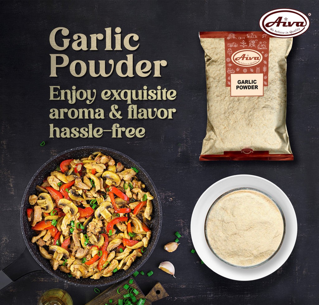 Aiva Garlic Powder | 14 oz (Pack of 20)