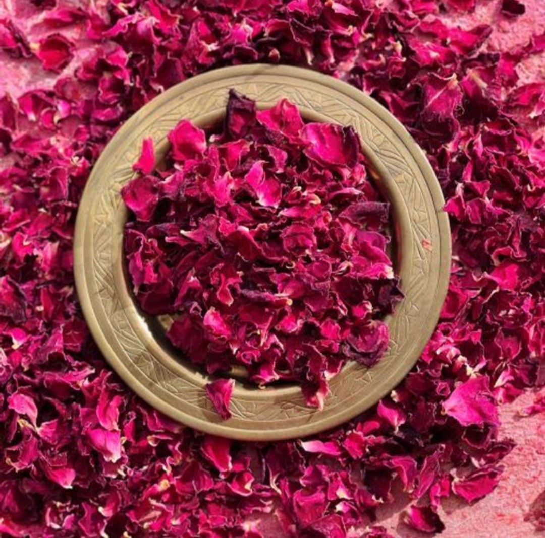 Dry Rose Petal-Gulab Patti-Raw Herbs-Rosa Gallica-Single Herbs-Skin Care