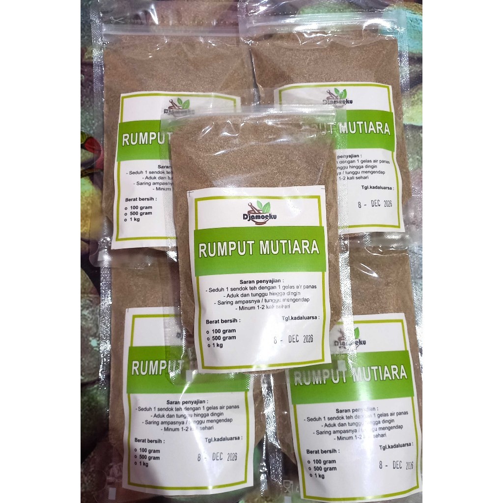 Pearl Grass Powder 100g Natural Herbal Dried Botanical Tea Ingredient