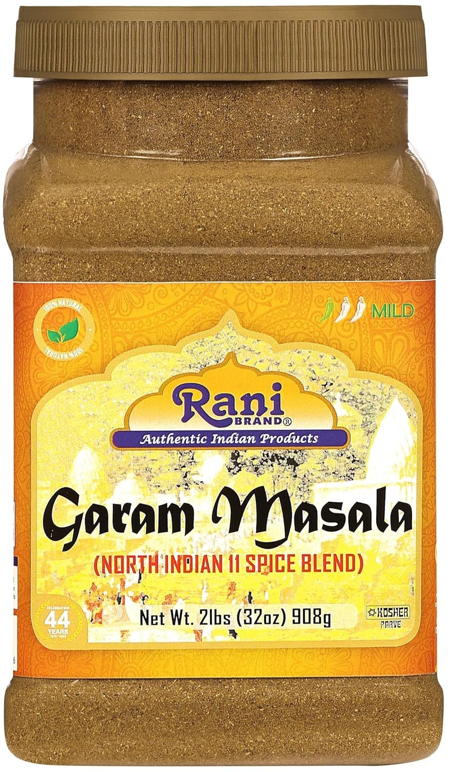Indian Garam Masala Spice Blend 2lb All Natural Kosher Gluten-Free
