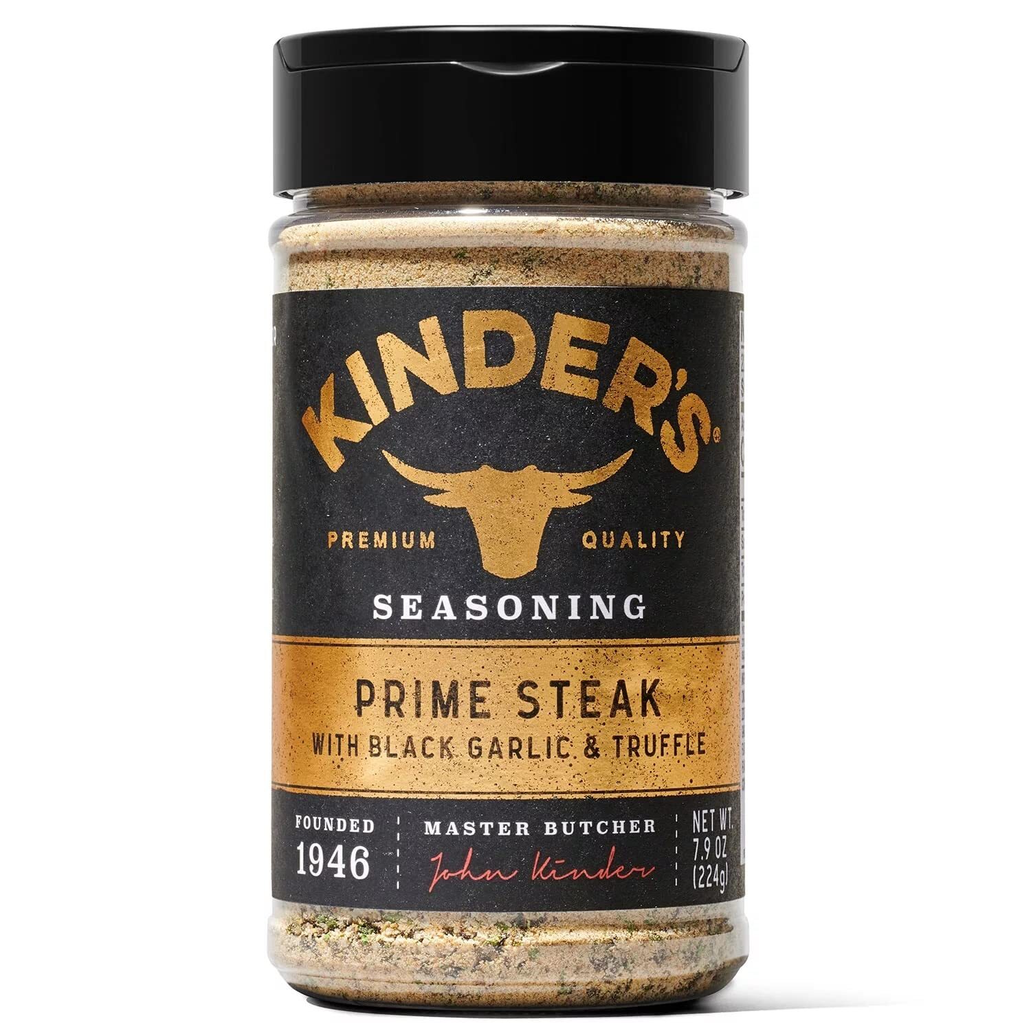 Kinder’s Prime Steak with Black Garlic & Truffle Seasoning (7.9 Ounce)