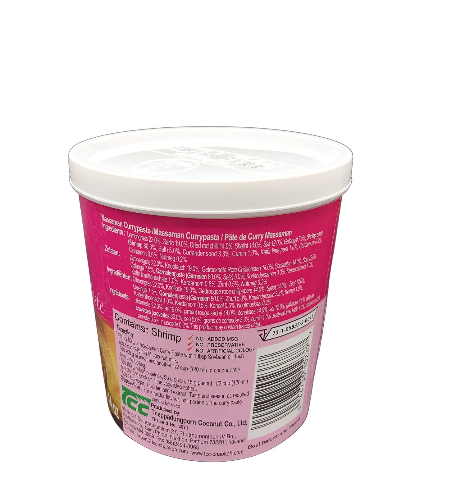 Mae Ploy Massaman Curry Paste – 400gram 400 g (Pack of 1)