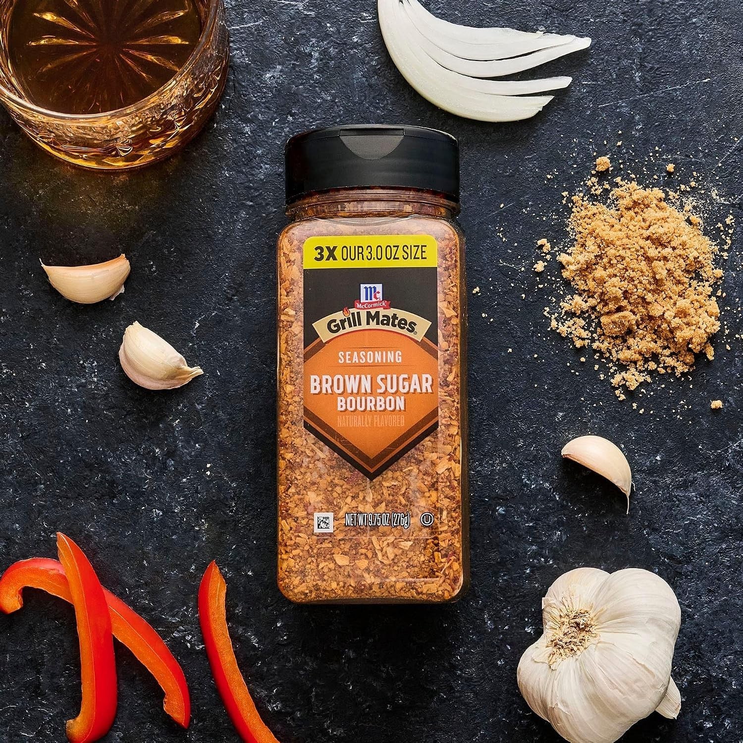 Sweet & Spicy Brown Sugar Bourbon Seasoning – 9.75 oz x 6