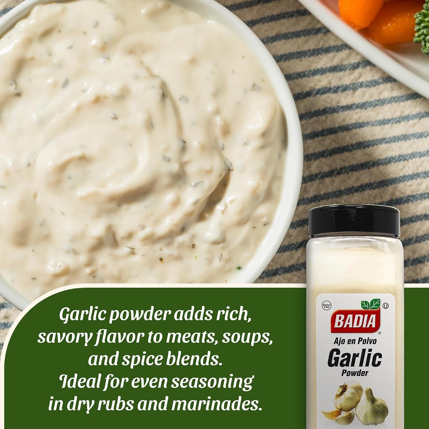 Natural & Preservative-Free Garlic Powder