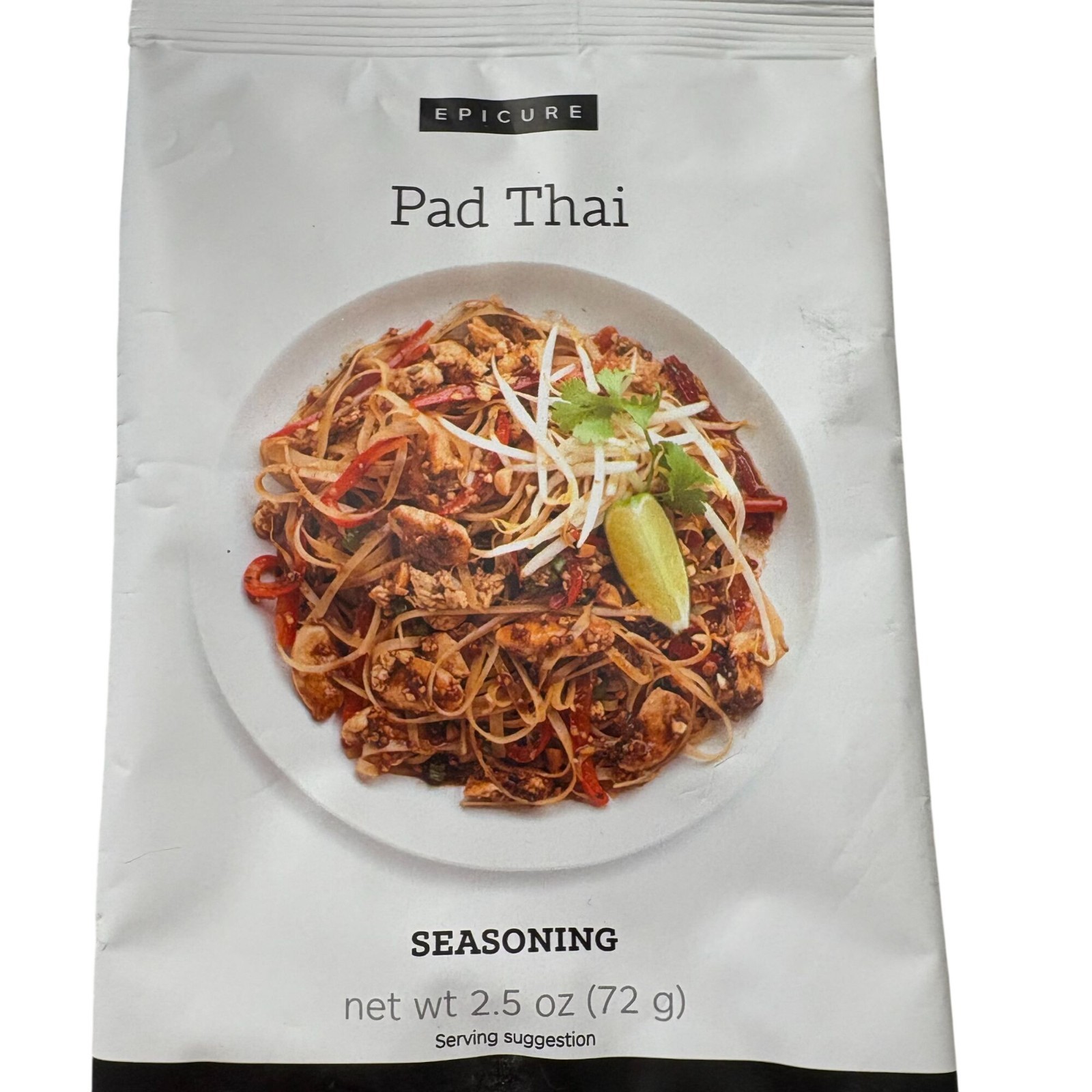 Epicure Pad Thai Seasoning 2.5 Oz Thai Cuisine Mix Gluten-Free