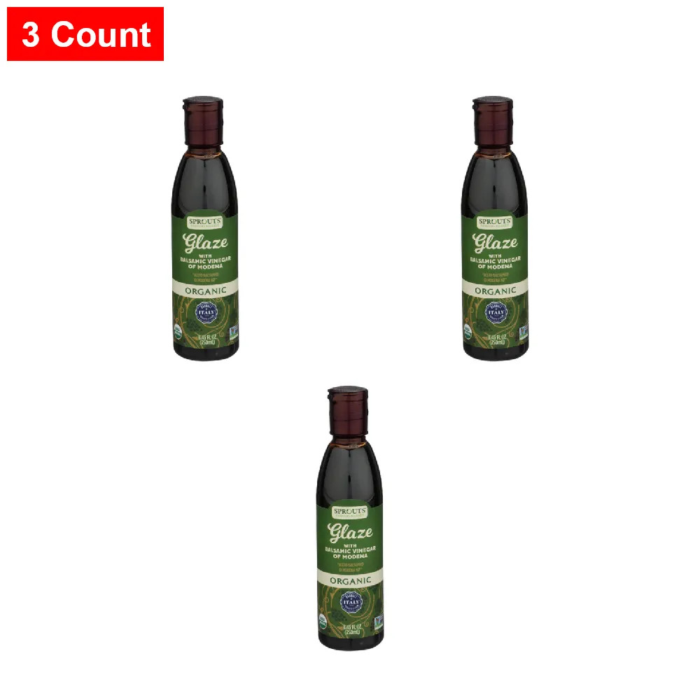 Sprouts Organic Balsamic Glaze 8.45 fl oz – 3 Count