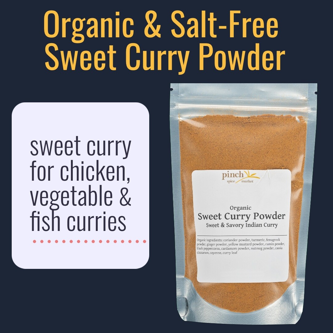 Organic Sweet Curry Powder (Salt-Free!)