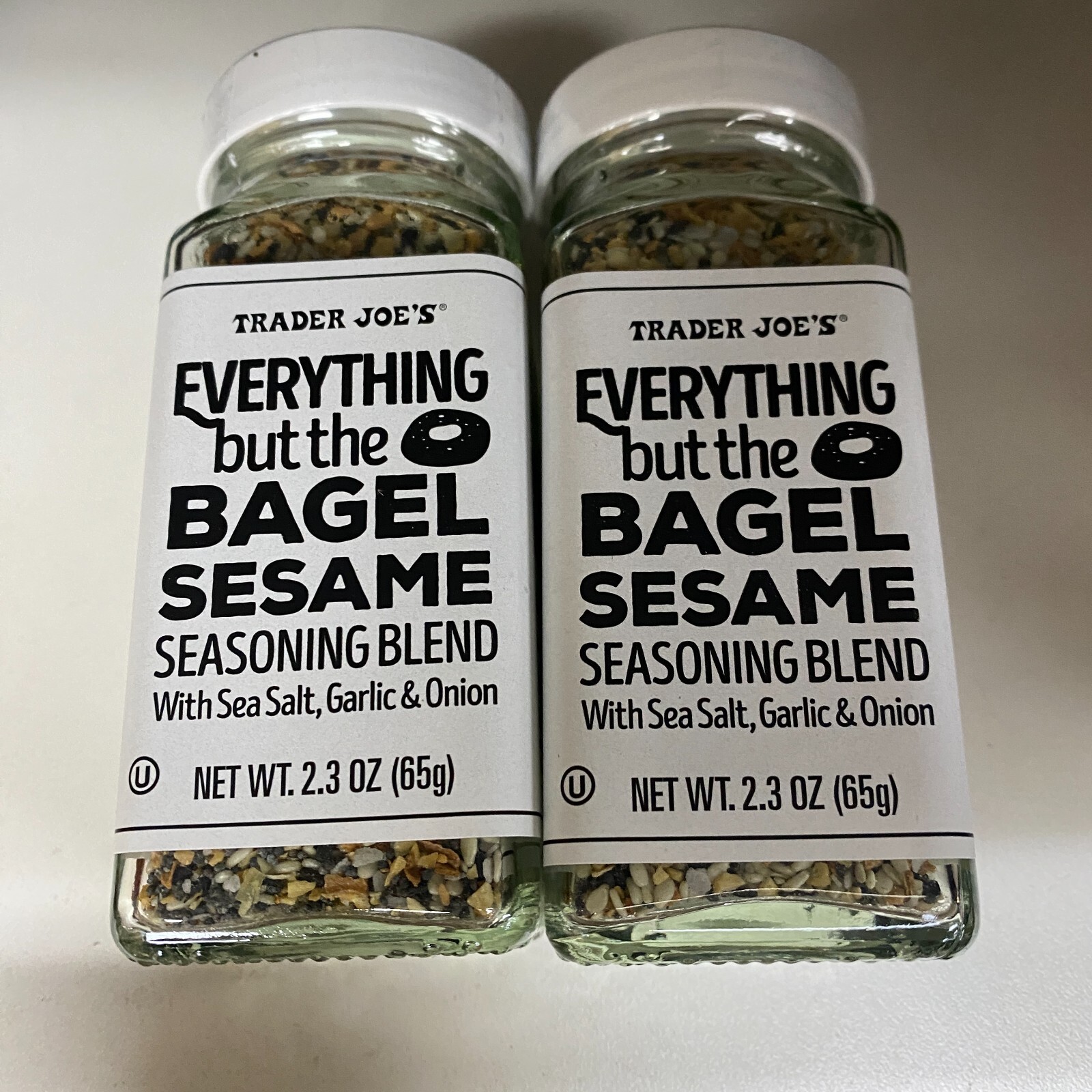 2X Trader Joe’s Everything but the Bagel Sesame Seasoning Blend Brand New 65g