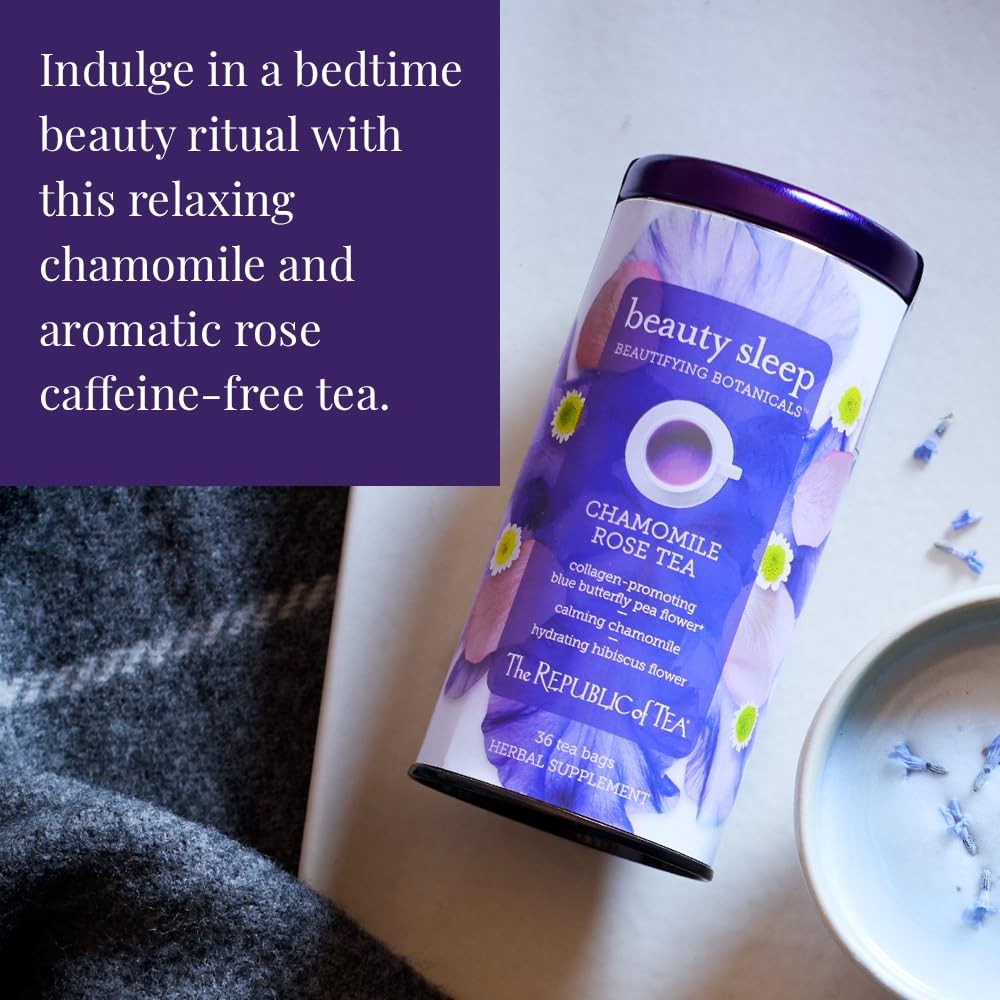 The Republic of Tea – Beautifying Botanicals® 36 Count (Pack 1), Purple