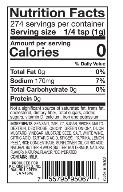 Cowboy Butter Seasoning, 9.7 Ounce ,Rich Butter Flavor, NoArtificial Flavor