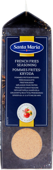 2 x Santa Maria French Fries Spice 840g ( 29.65 oz ) Made in Sweden