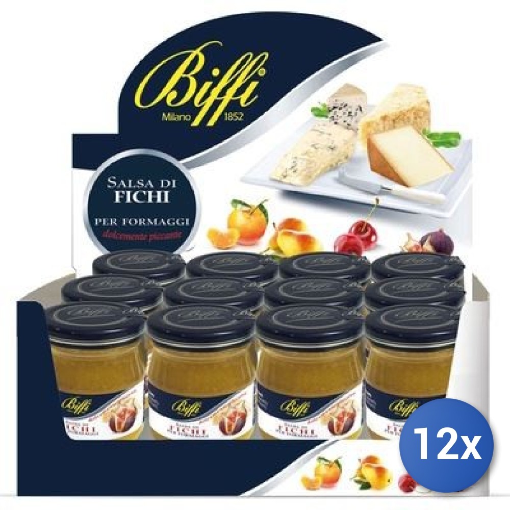 12x Multipack Biffi Fig Sauce 100g