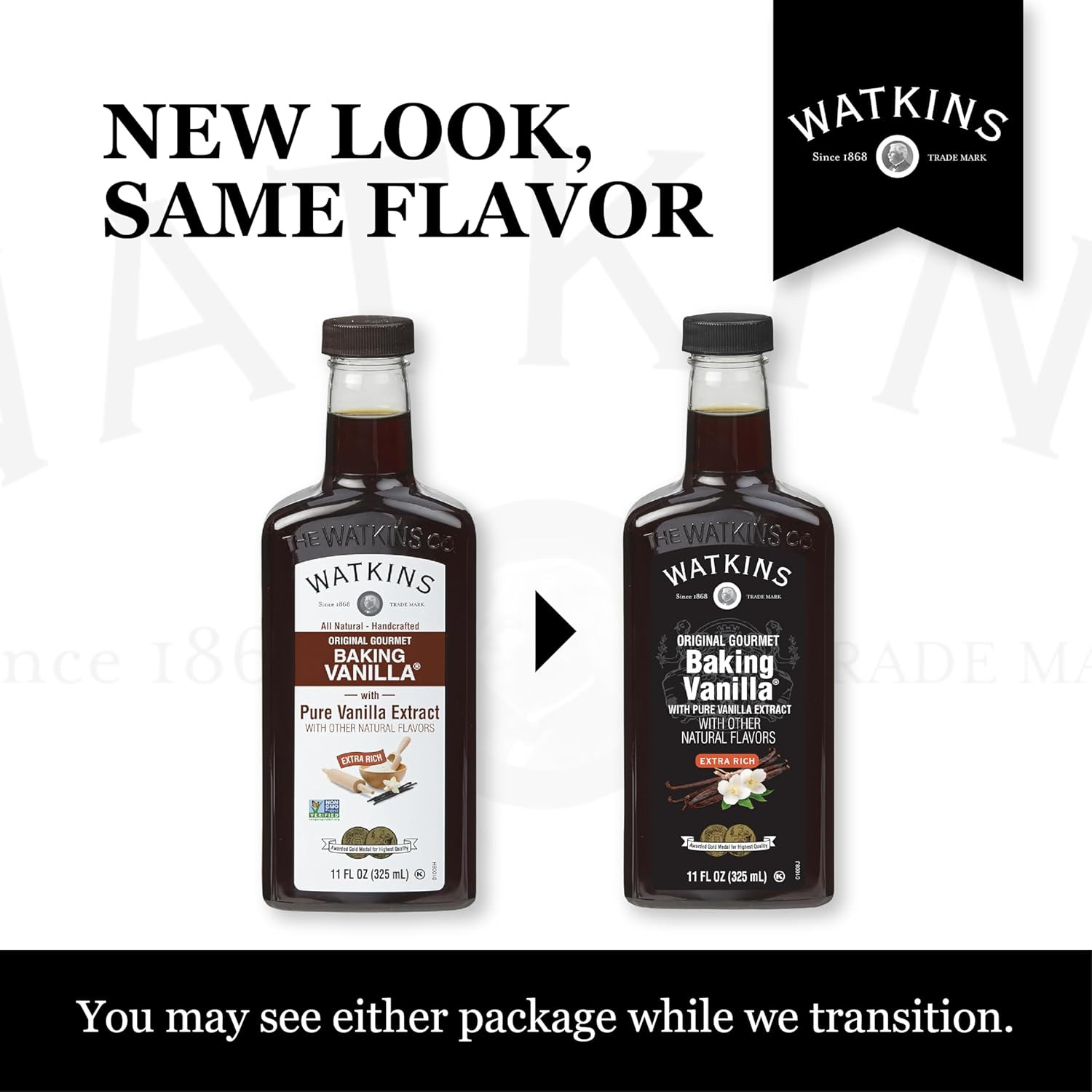 All Natural Original Gourmet Baking Vanilla, with Pure Vanilla Extract, 11 Fl Oz