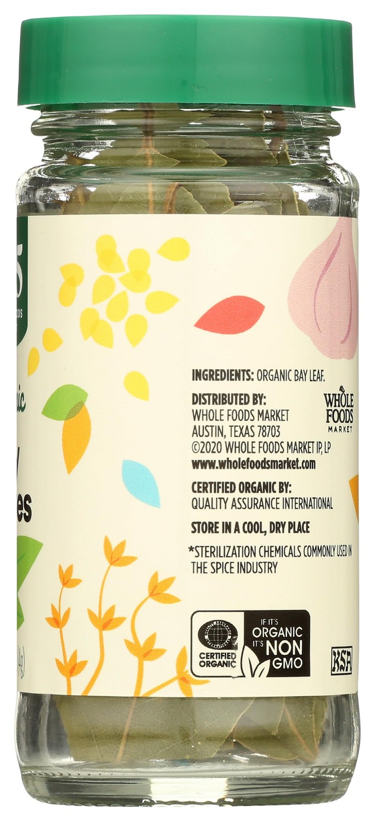 365 by Whole Foods Market, Organic Bay Leaves, 0.15 Ounce (Pack of 1)