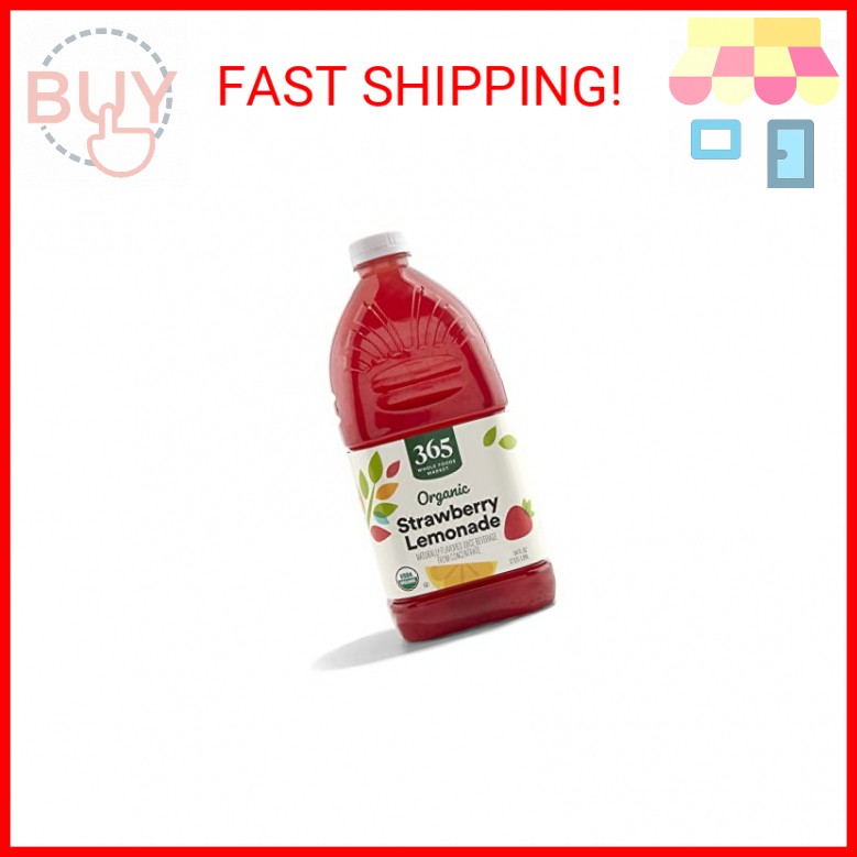 365 by Whole Foods Market, Organic Strawberry Lemonade, 64 Fl Oz