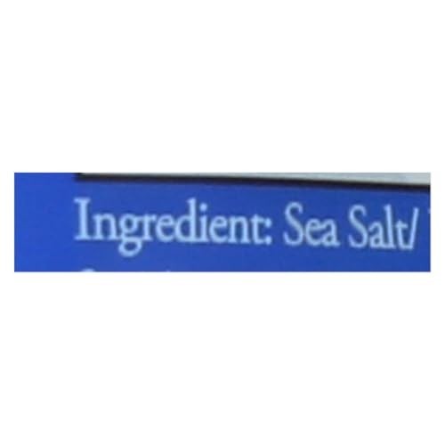Light Grey Sea Salt 8 oz Resealable Pouch Crystal for Cooking and Seasoning