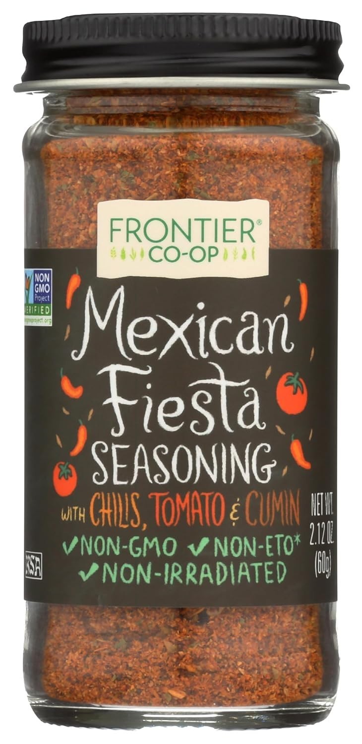 2.12-Ounce Mexican Fiesta Seasoning – Non-GMO, Kosher Spices for Authentic Taste
