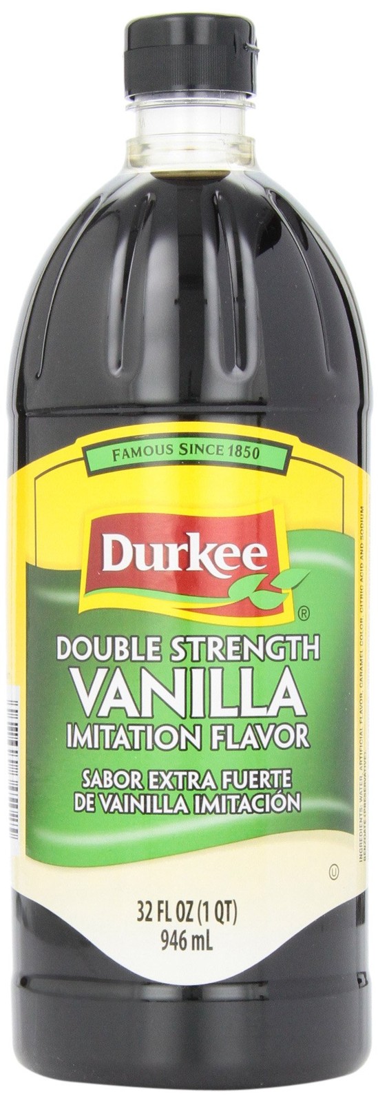 Durkee Extract, Imitation Double Strength Vanilla, 32-Ounce Packages (Pack of 3)