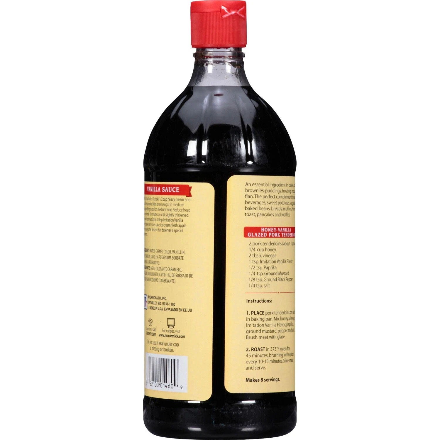 4 Pack – McCormick Imitation Vanilla Flavor 32 oz.
