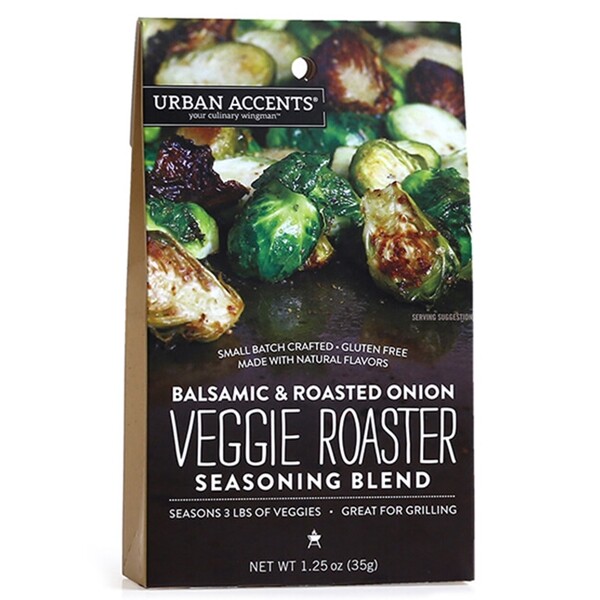 Urban Accents Balsamic & Roasted Onion Veggie Roaster – Seasons 3 lbs – 1.25 oz