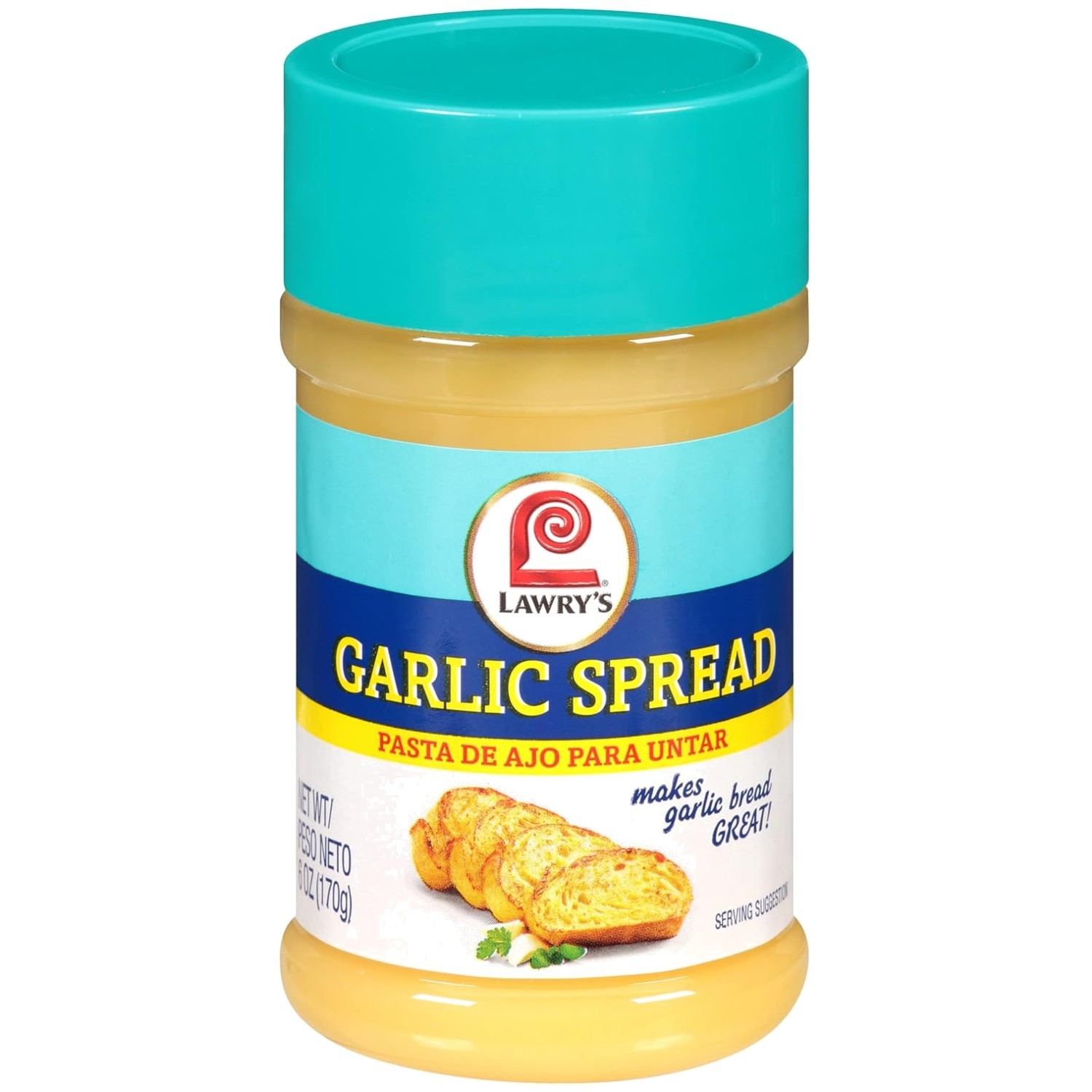 Italian Garlic Bread Spread, 6 oz (Pack of 12)