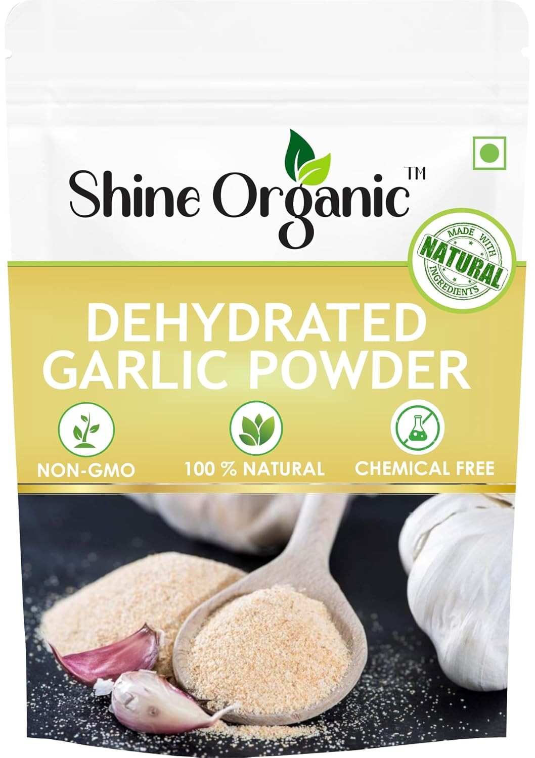 Shine Organic Dehydrated Garlic Powder 55gm