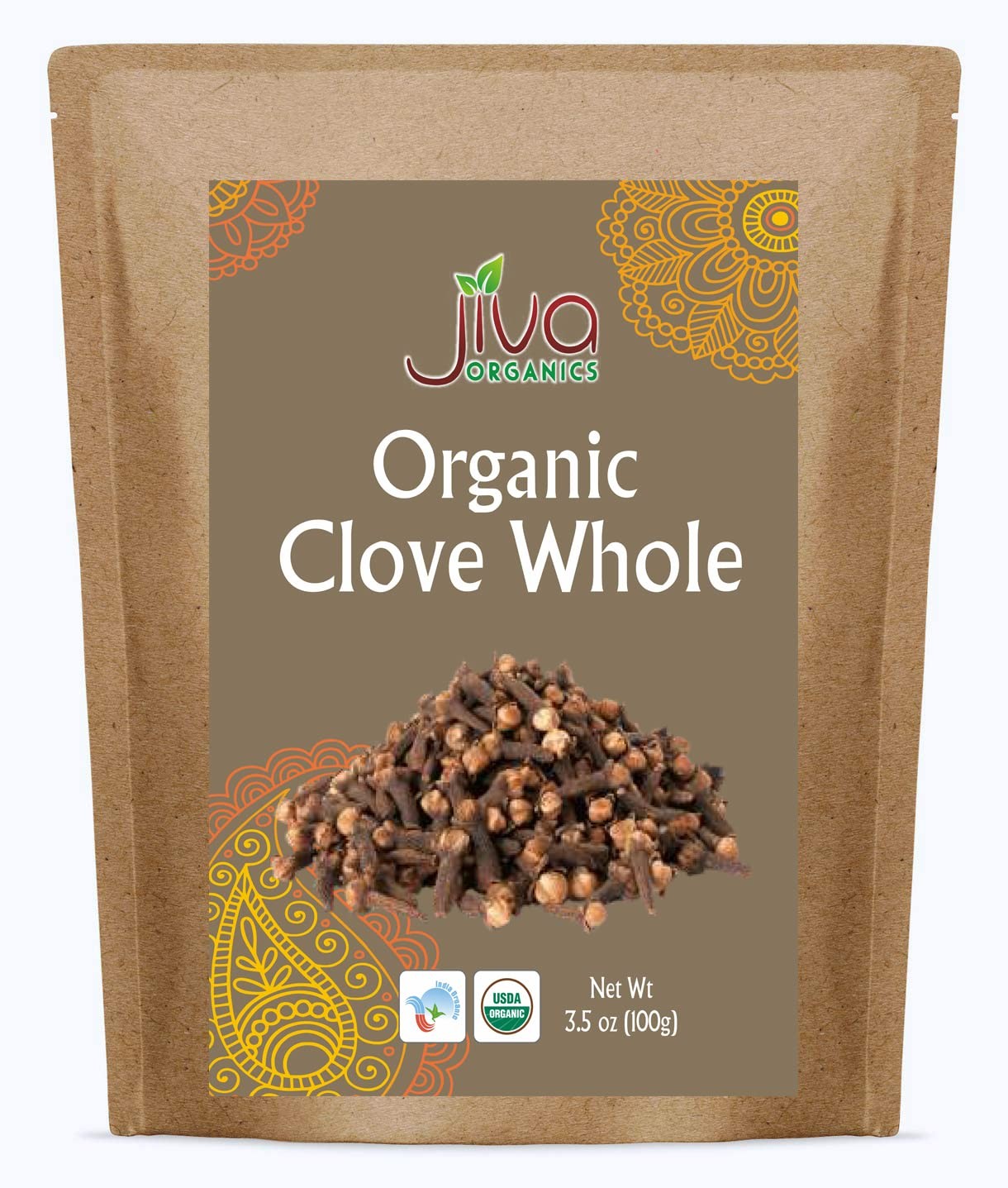 Organic Whole Cloves 3.5oz Bag Dried Clove Buds Non GMO Spice Foods Tea Pomander