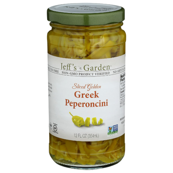 Jeff’s Garden Greek Peperoncini 12 fl oz – 3 Packs