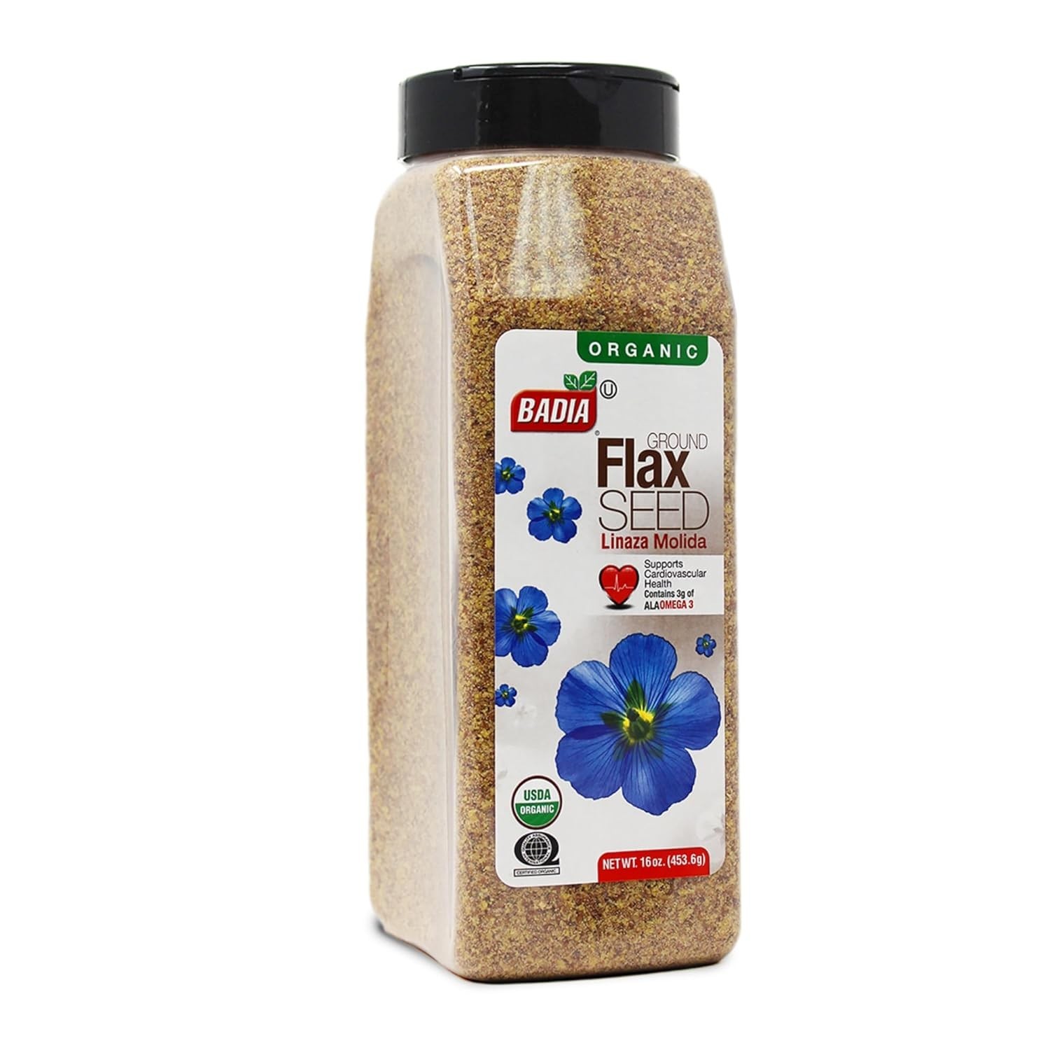 Organic Flax Seeds – Badia Natural Superfood for Daily Use