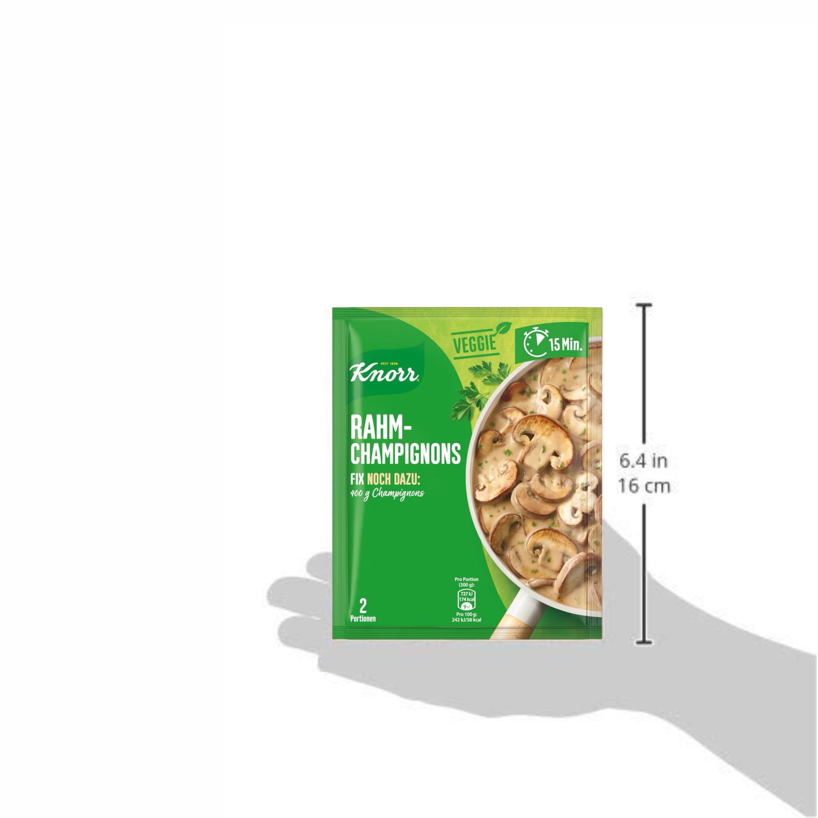 Knorr Fix creamy mushrooms (Rahm-Champignons) (Pack of 3.52 Ounce 4)