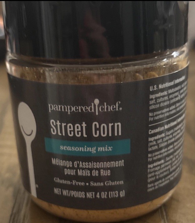 2 X Pampered Chef STREET CORN Seasoning Mix Kosher Dairy 101644 Exp JAN2028