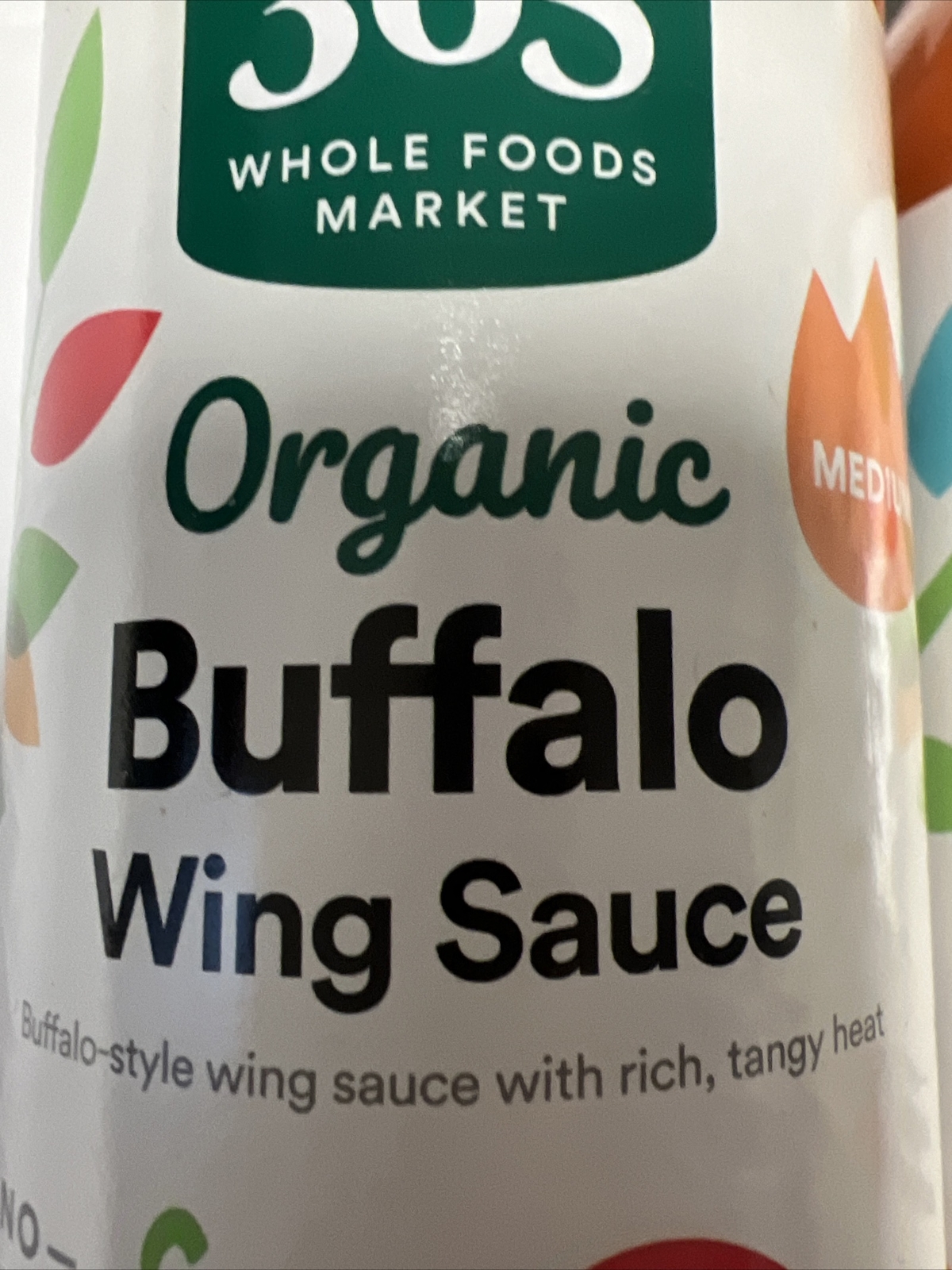 365 by Whole Foods Market Organic Buffalo Wing Sauce 12 Ounce 2 bottles