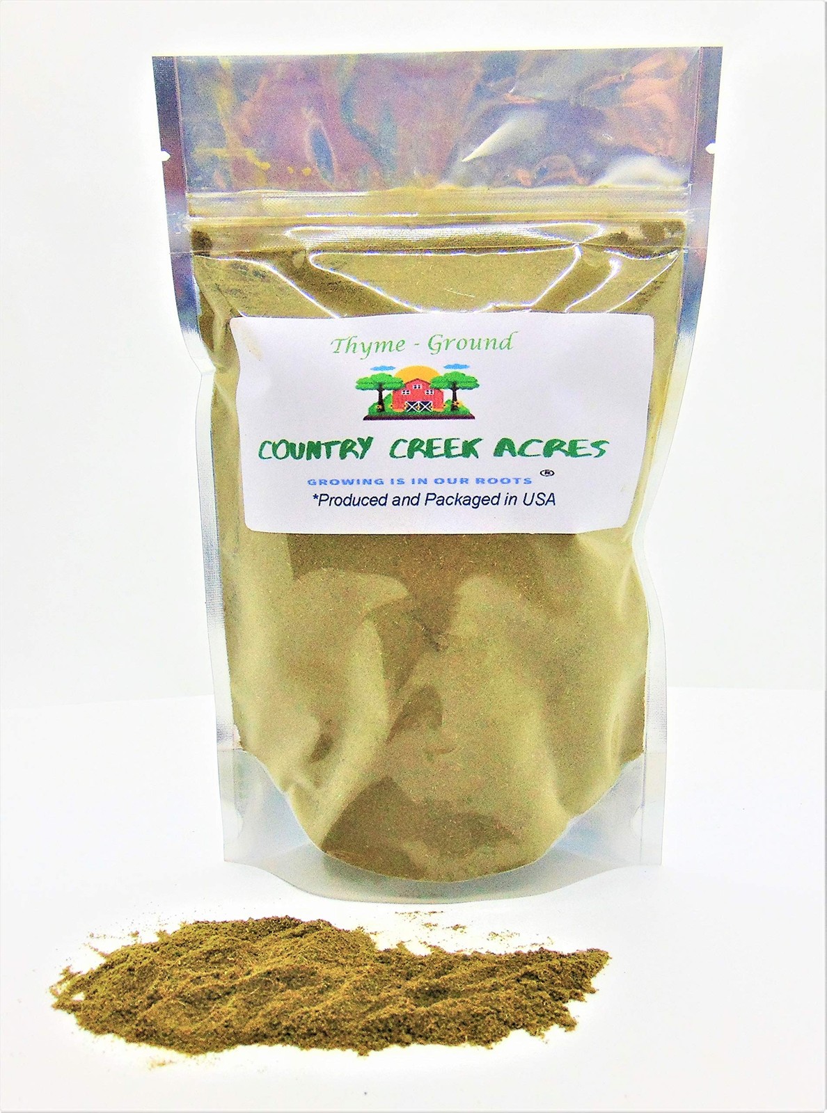 Ground Thyme Powder 2 oz – Robust Piney Flavor for Slow Cooked Dishes