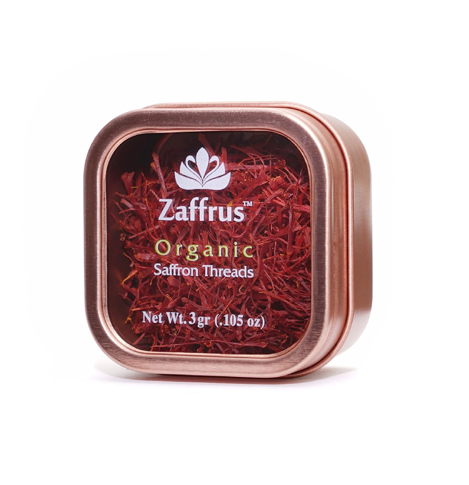 Zaffrus – Certified Organic Saffron Threads for Cooking Saffron Rice, Paella,…