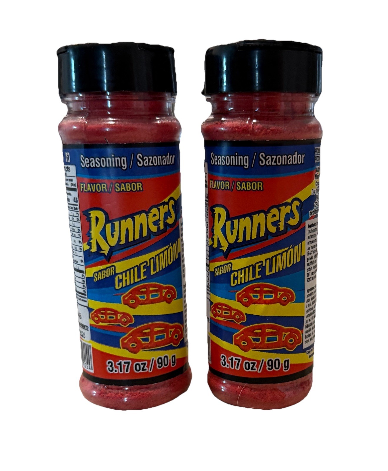 2x Runners Chilli Powder Seasonings 2 Sazonadores Runners