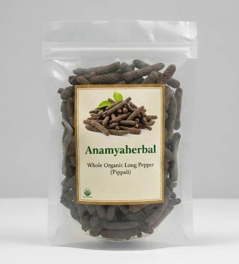 Whole Organic Long Pepper Best Organic Indien Pippali – (50 GM TO 1000 GM)