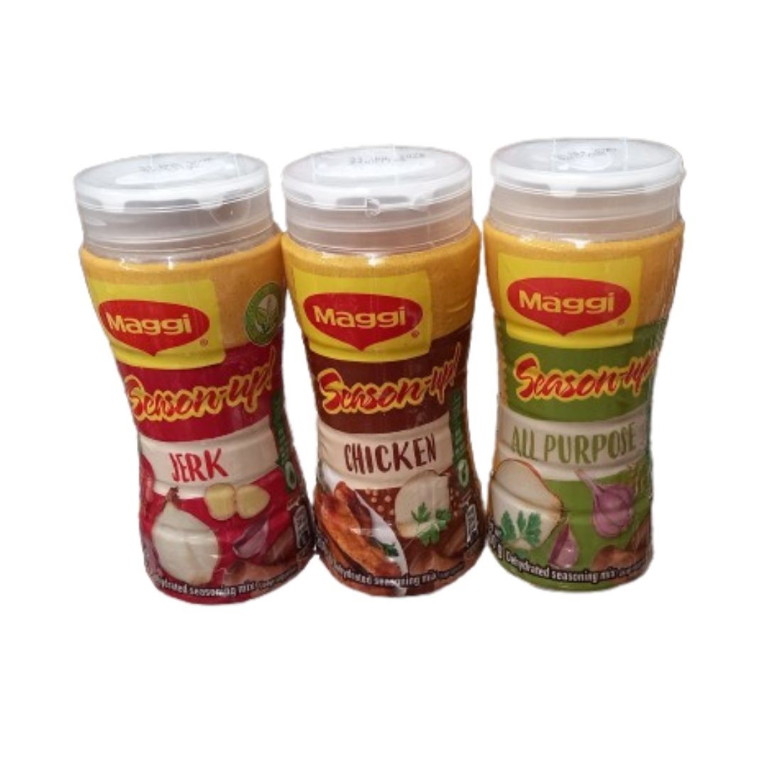 Maggi Season-Up! Seasoning 200g Bundle: All Purpose, Chicken & Jerk