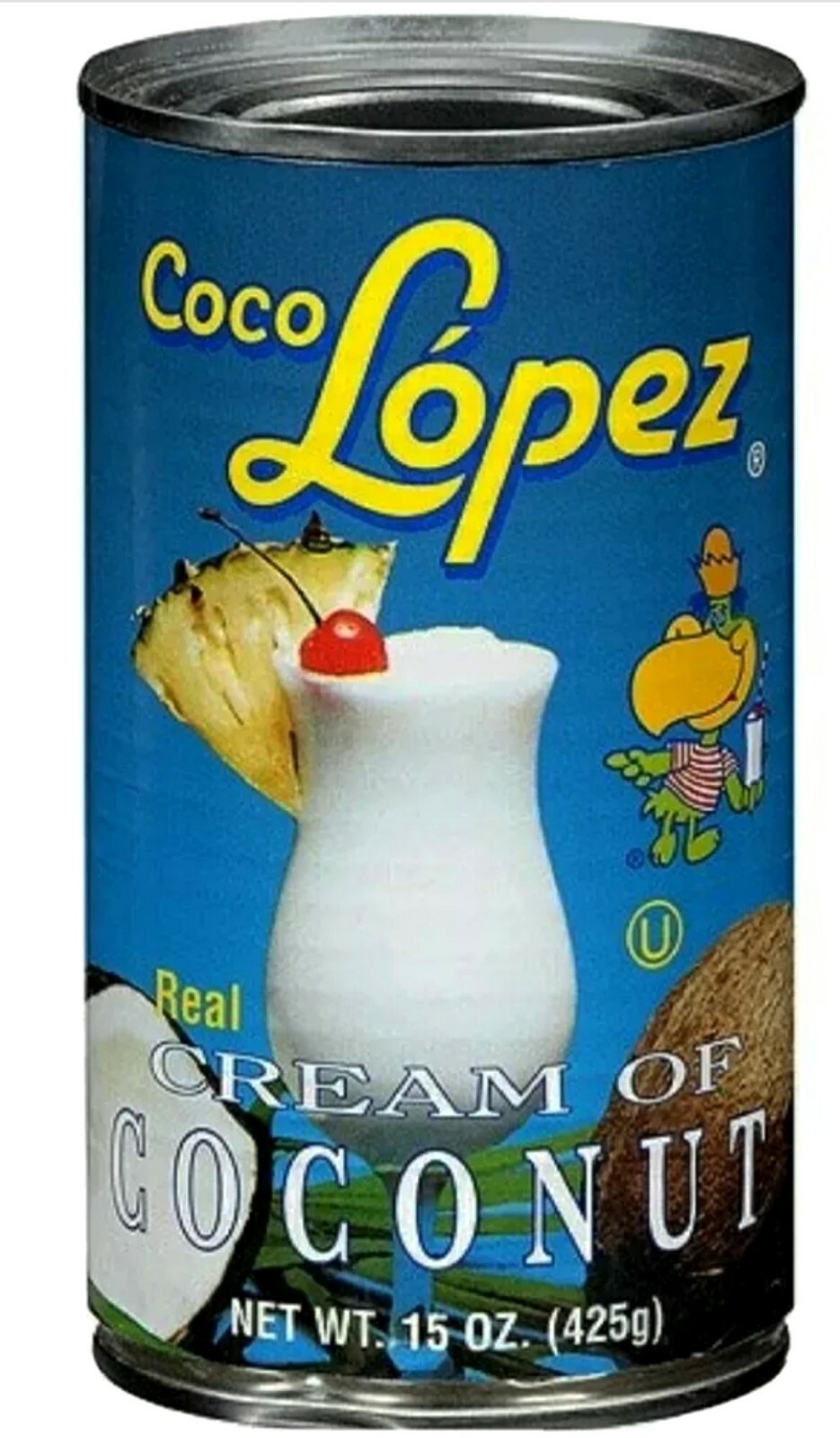 3 Cans-15oz. Coco Lopez Real Cream Of Coconut for Piña Colada & others Desserts