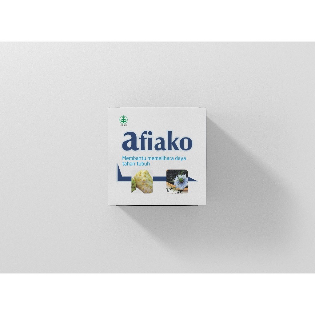 Herbal Afiako Capsules 60ct Noni Black Seed Wellness Blend