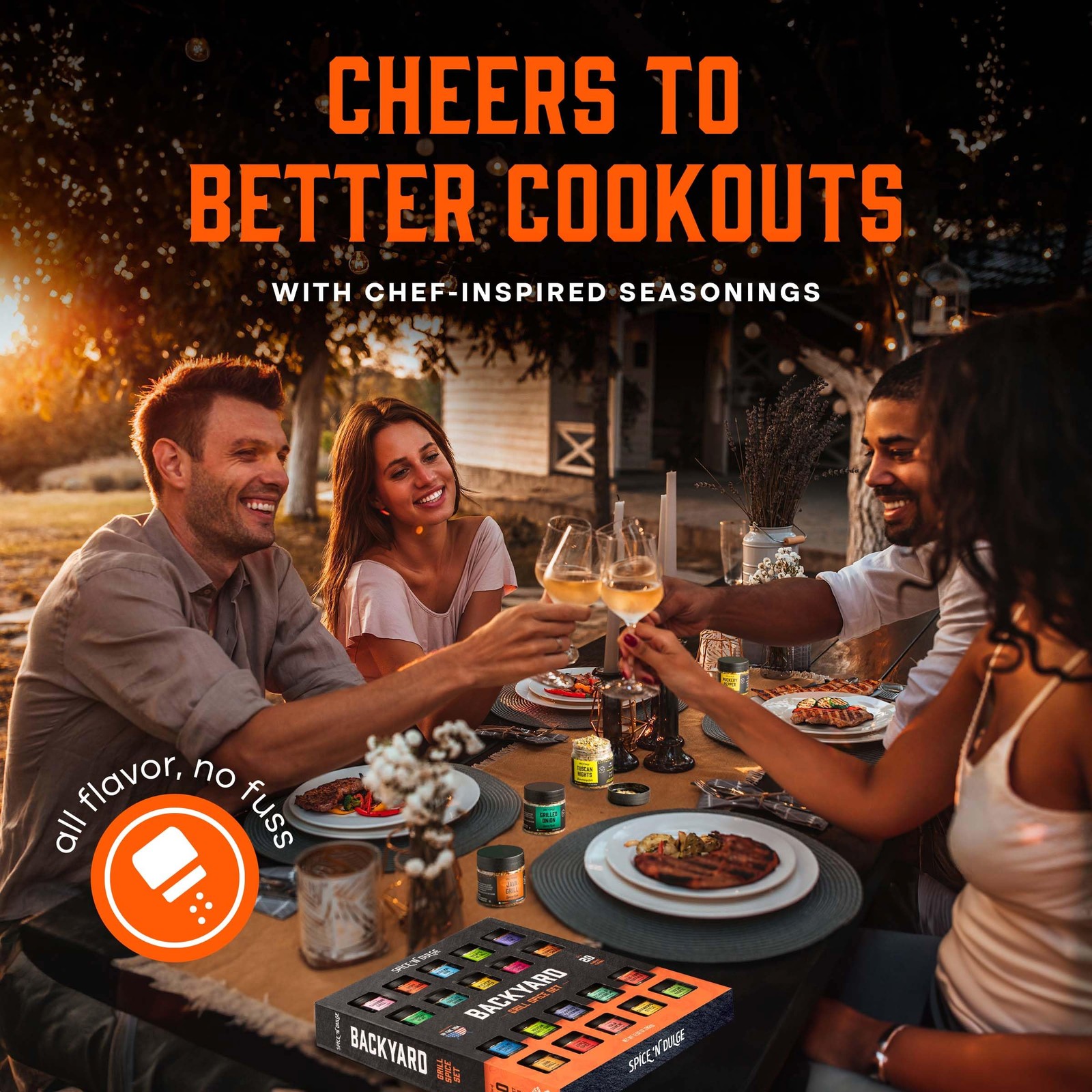 Grilling Spice Set Grill Seasoning Gifts, 20 Unique 0.68 Ounce (Pack of 20)