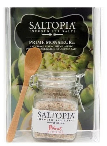 4 Pack Saltopia Gourmet Infused Sea Salt Herbs De Provence Artisanal Seasoning