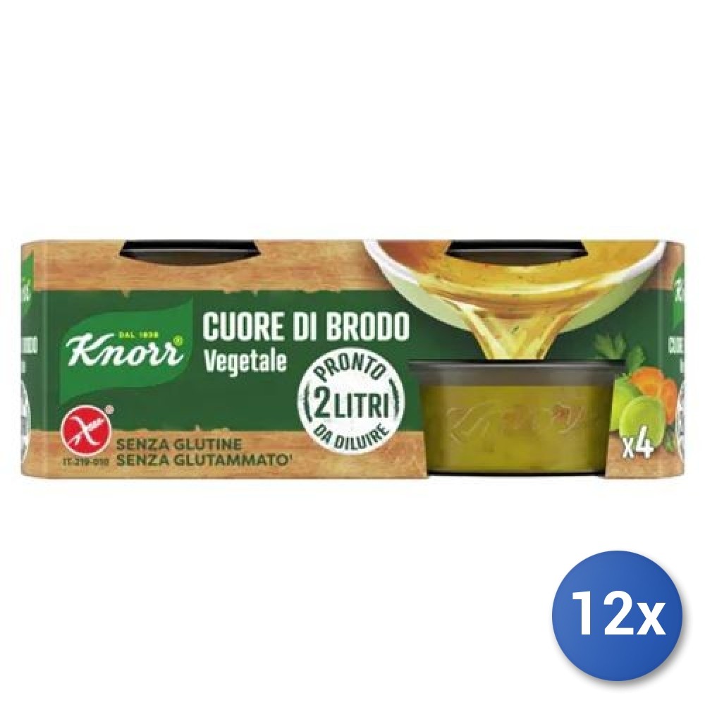 12X Multipack Knorr Vegetable Broth 28X4