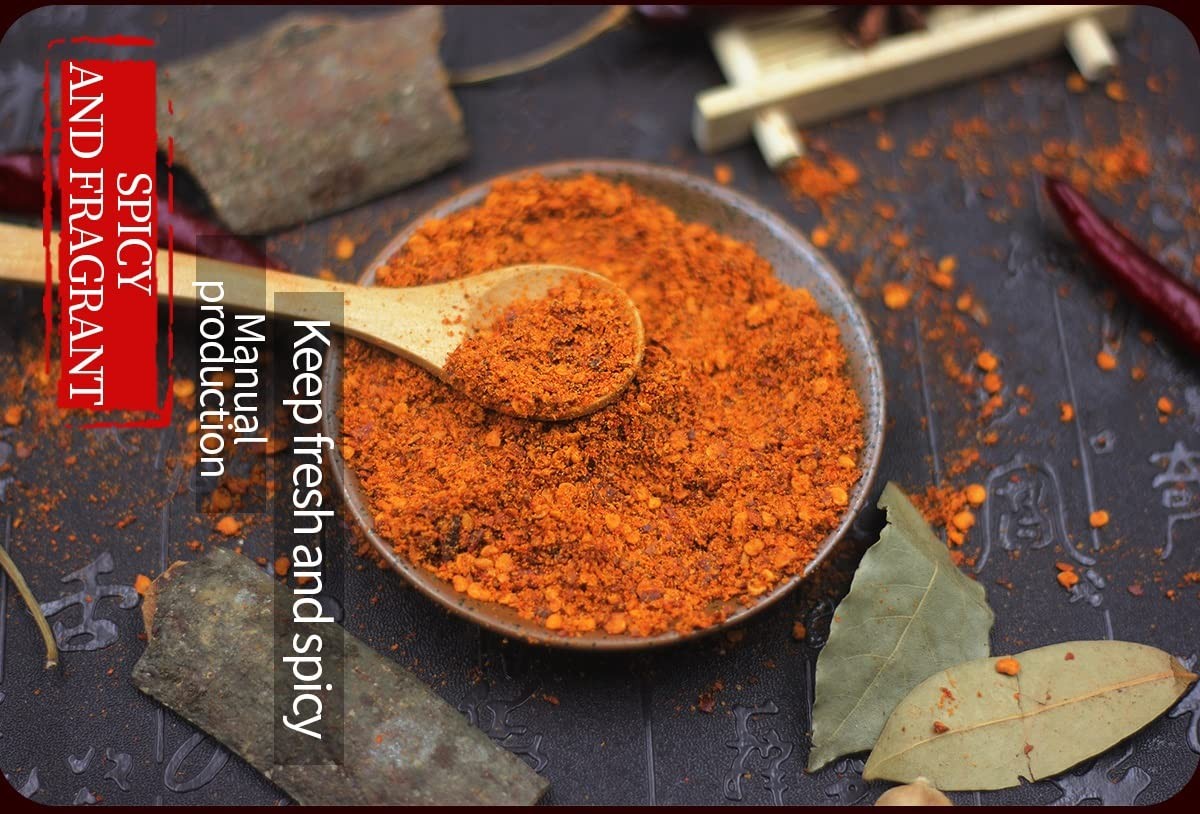 Dipping Powder Spicy Sichuan Red Chili 3.52 oz 100g 10 Pack for BBQ HotPot