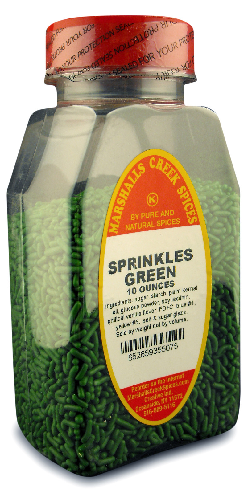 Marshalls Creek Spices SPRINKLES GREEN – Kosher
