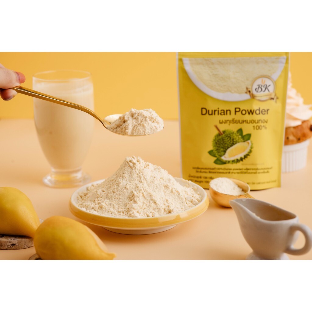6x Durian Powder Monthong Natural No Sugar Sweet Creamy Bakery Dessert Ice cream