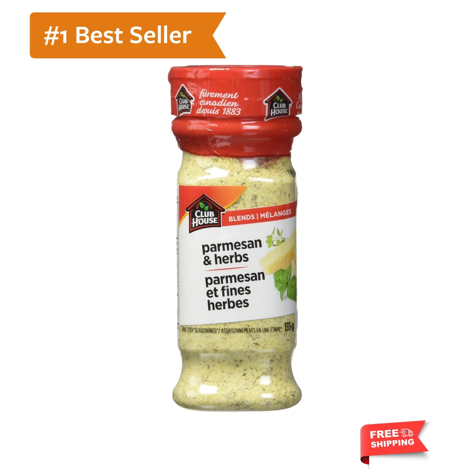 Signature Parmesan & Herb Blend – 4.76oz Italian Seasoning Mix, Imported