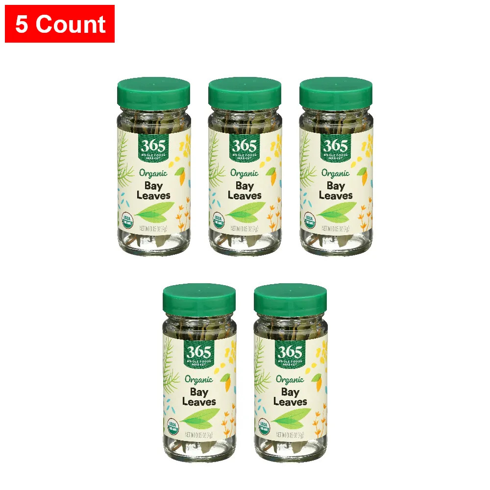 365 By WFM, Organic Bay Leaves, 0.15 Ounce – 5 Count