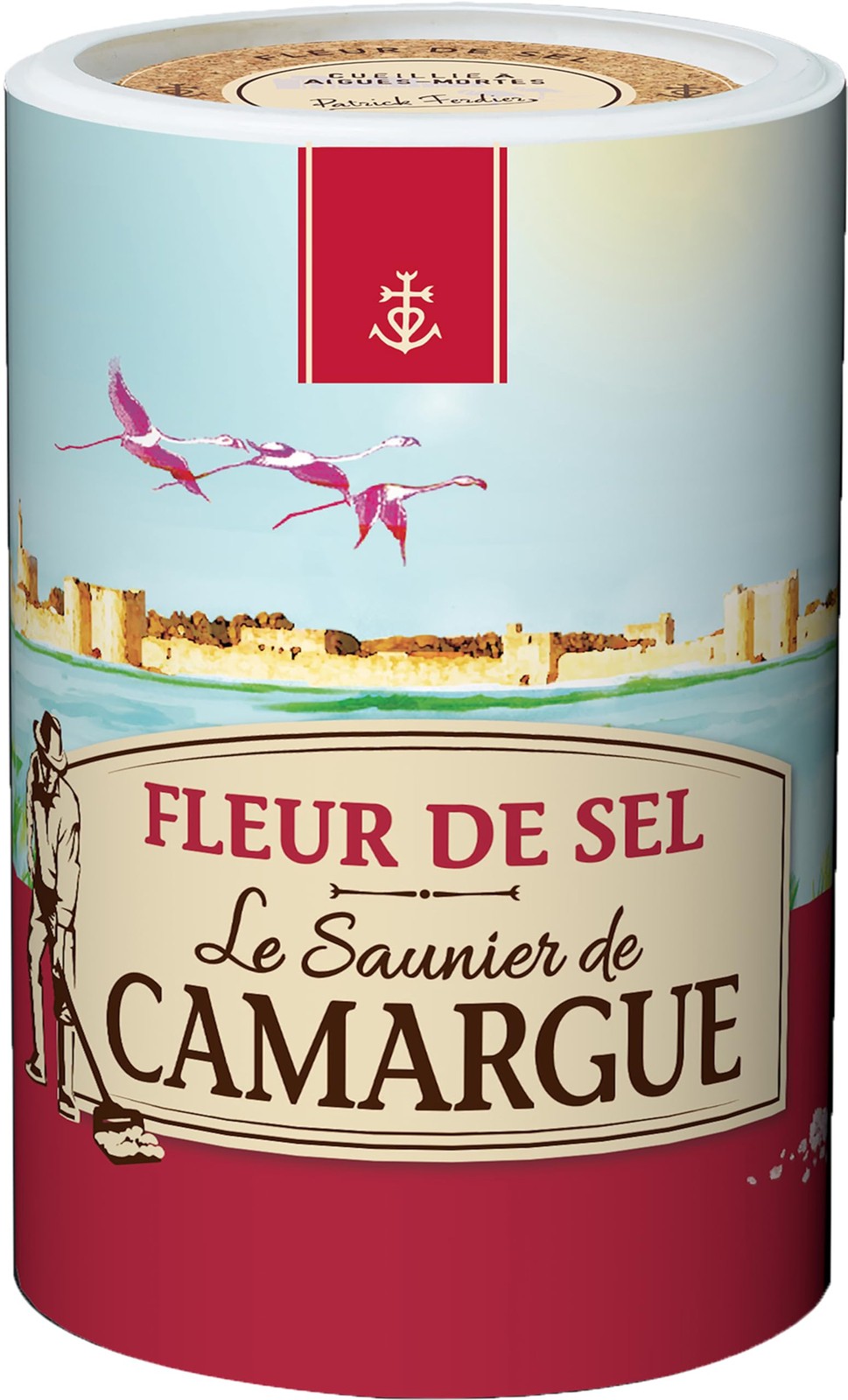 Fleur De Sel Sea Salt (Plastic Tub), 35.2 Ounce